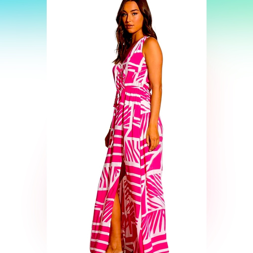 NWT ELAN BARBADOS WRAP DRESS